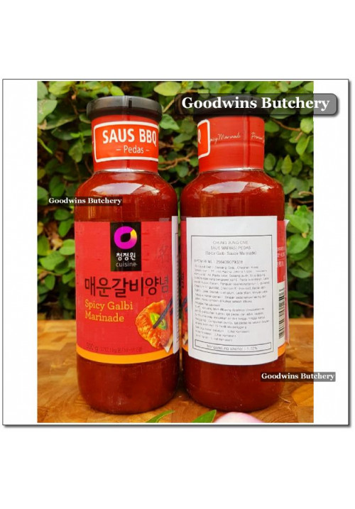 Sauce Korea Daesang Chung Jung One GALBI KALBI BEEF MARINADE SPICY 500g